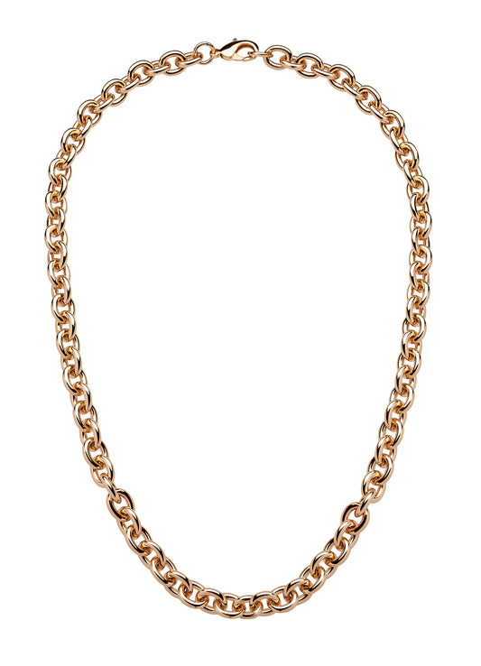 Collier chaine gold en laiton doré Elie