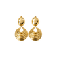 Boucles d'oreilles XXL Renée Laiton Doré