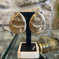 Boucles d'oreilles Isey en laiton doré brossé martelé