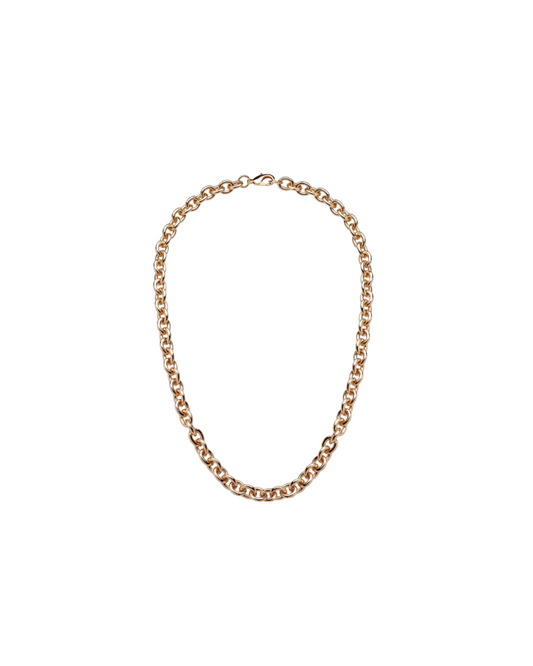 Collier chaine gold en laiton doré Elie