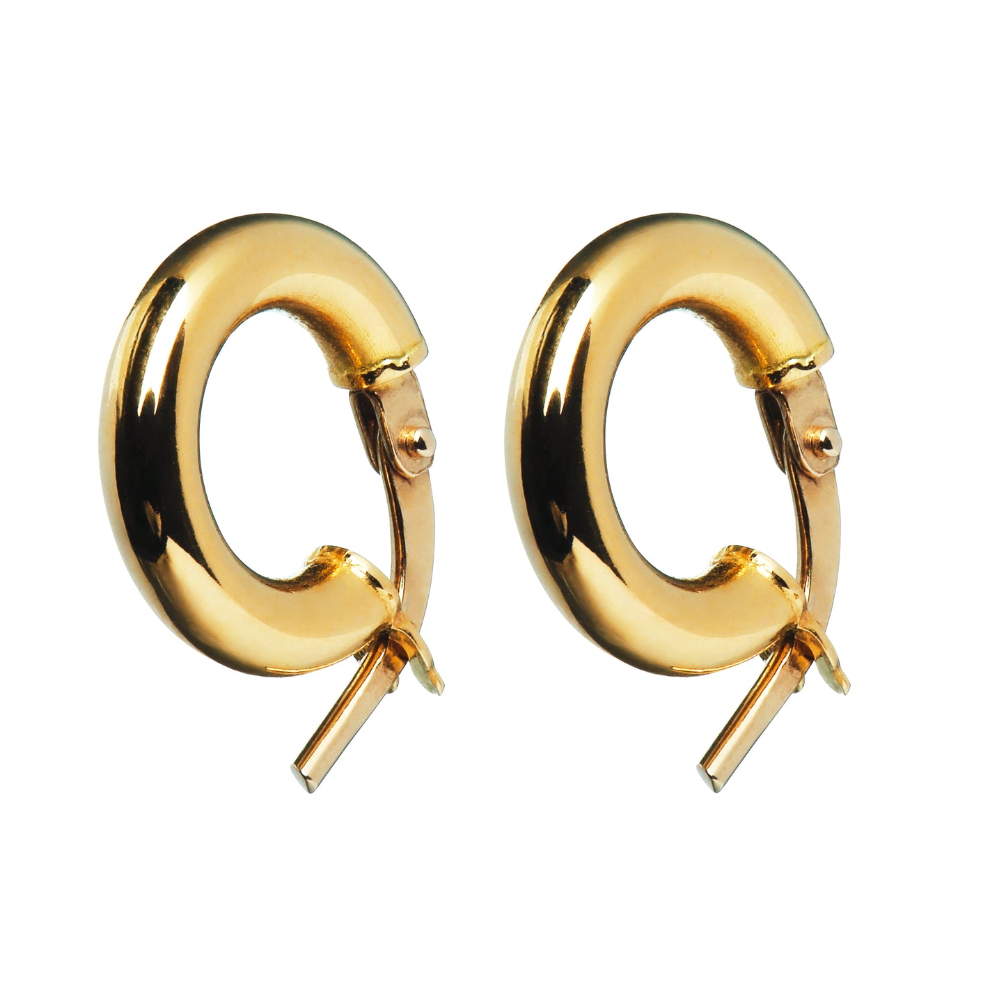 Mini-créoles en or 18 carats