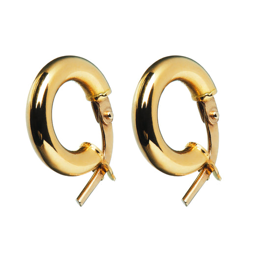 Mini-créoles en or 18 carats