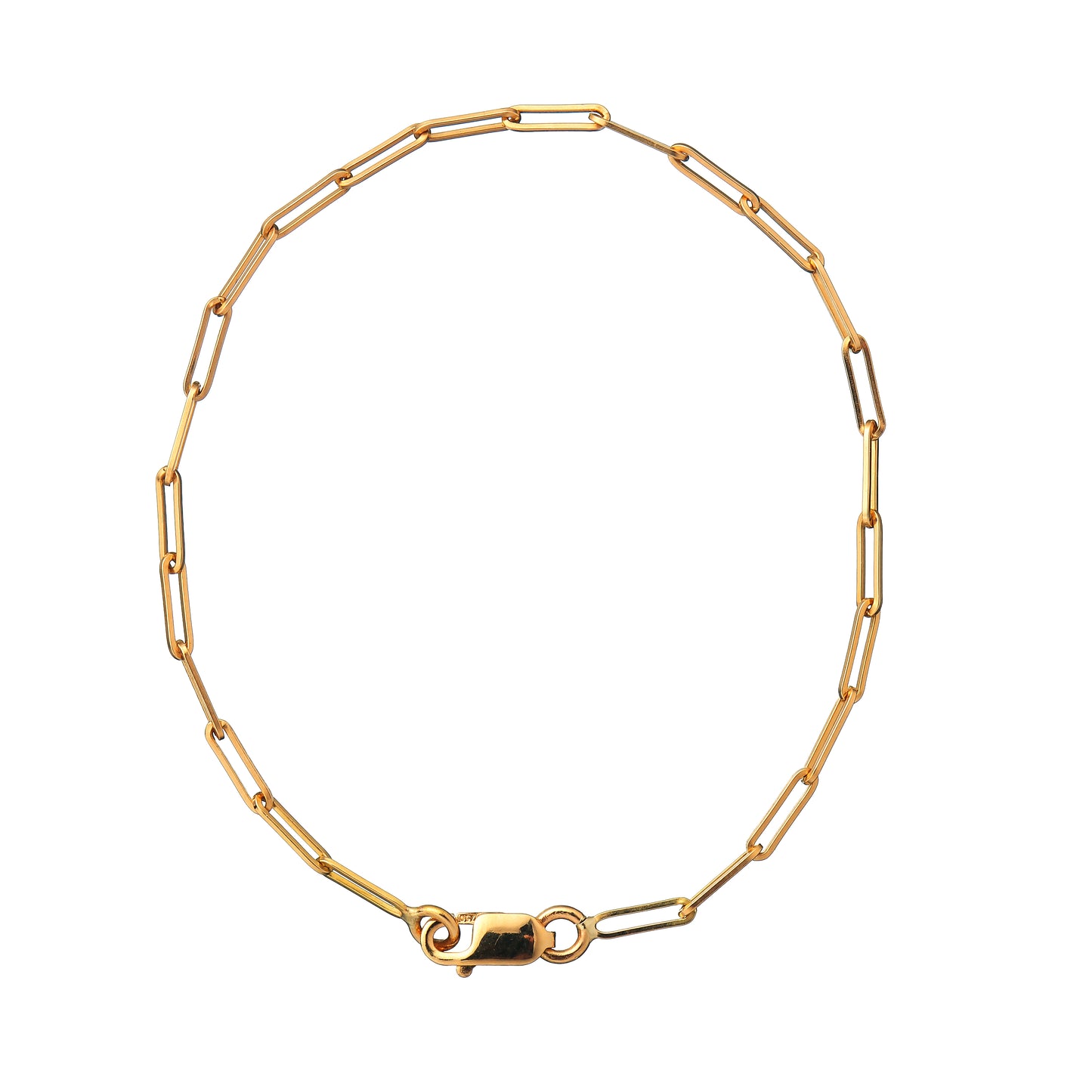 Bracelet chaine en or 18 carats
