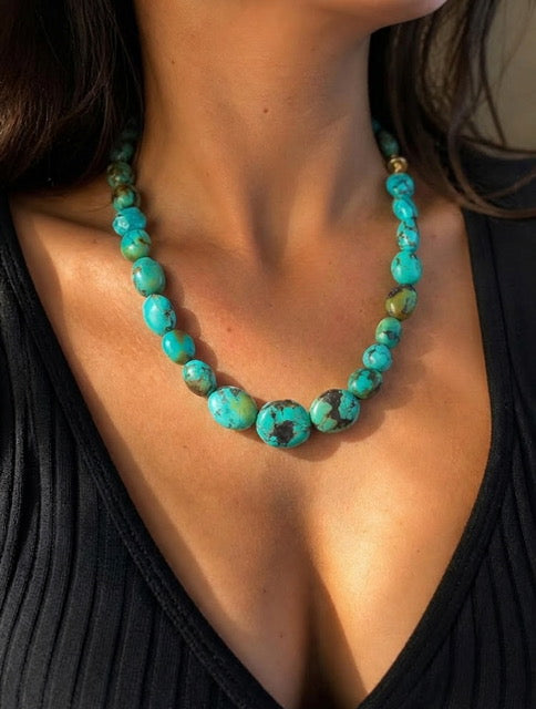 Collier Indiki turquoise
