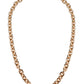 Collier chaine gold en laiton doré Elie